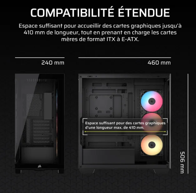Dimensions & compatibilité